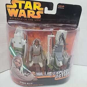 Stass Allie with BARC Speeder STAR WARS Revenge of the Sith NIB